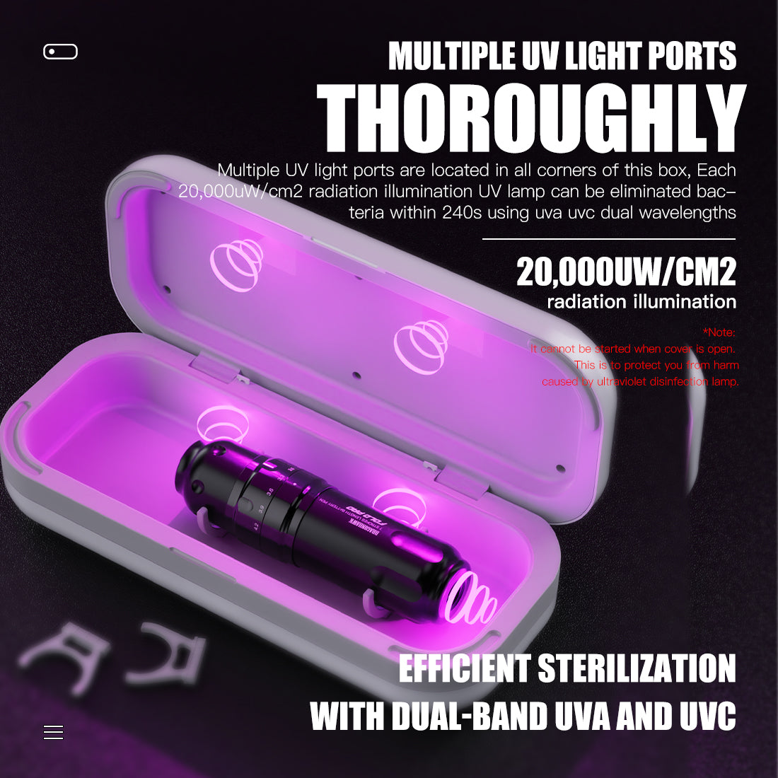 Dragonhawk Mast Sterilization Box